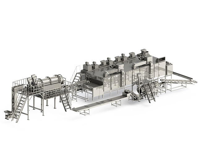 调味果仁烘烤生产线